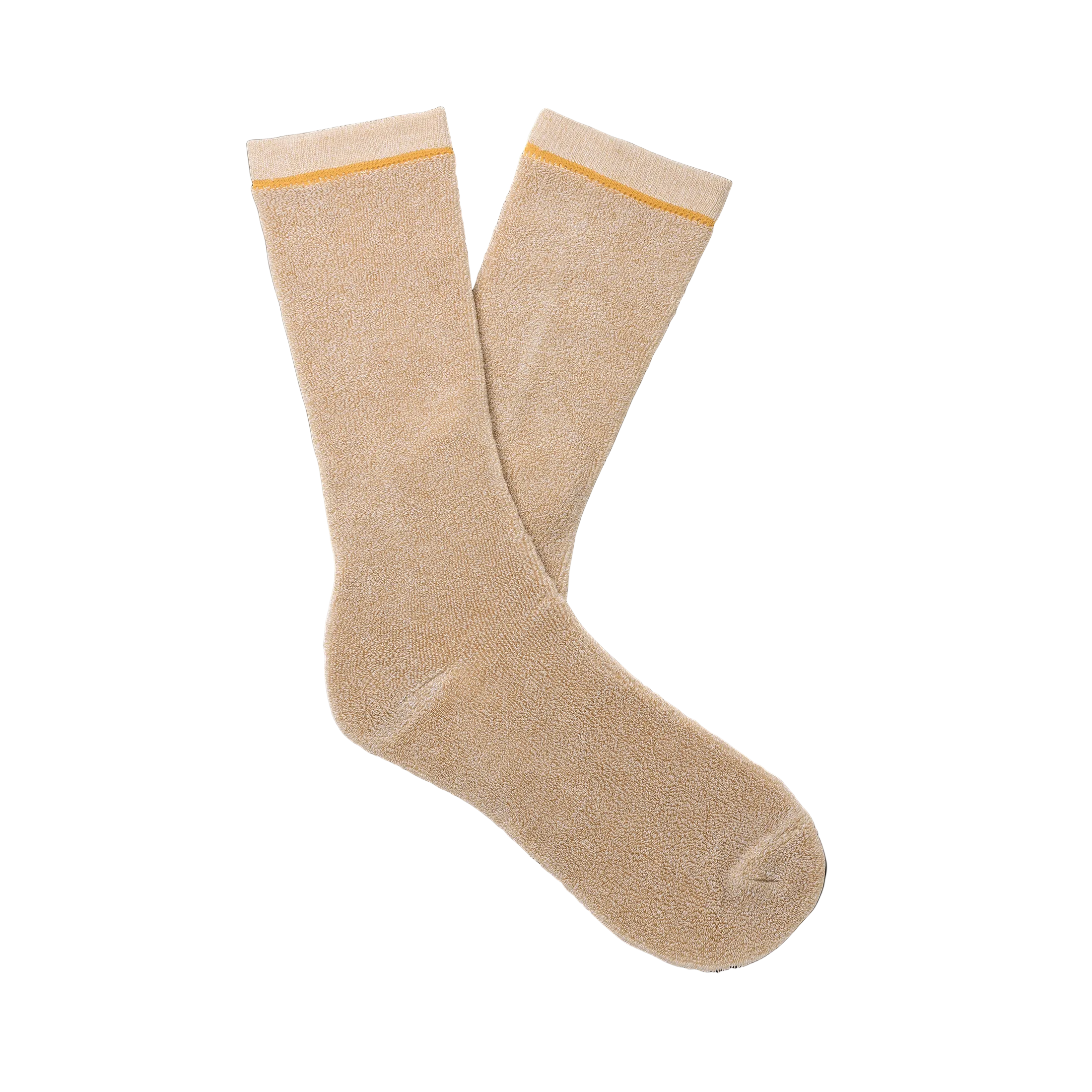 UGG Men’s Mustard Seed Kyro Cozy Crew Socks – soft and plush men’s crew socks for lounging or layering. Available at Be Charmed.