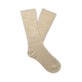 UGG Rib Knit Muted Brass Slouchy Crew Sock – soft rib-knit women’s crew sock with relaxed slouchy fit. Available at Be Charmed.