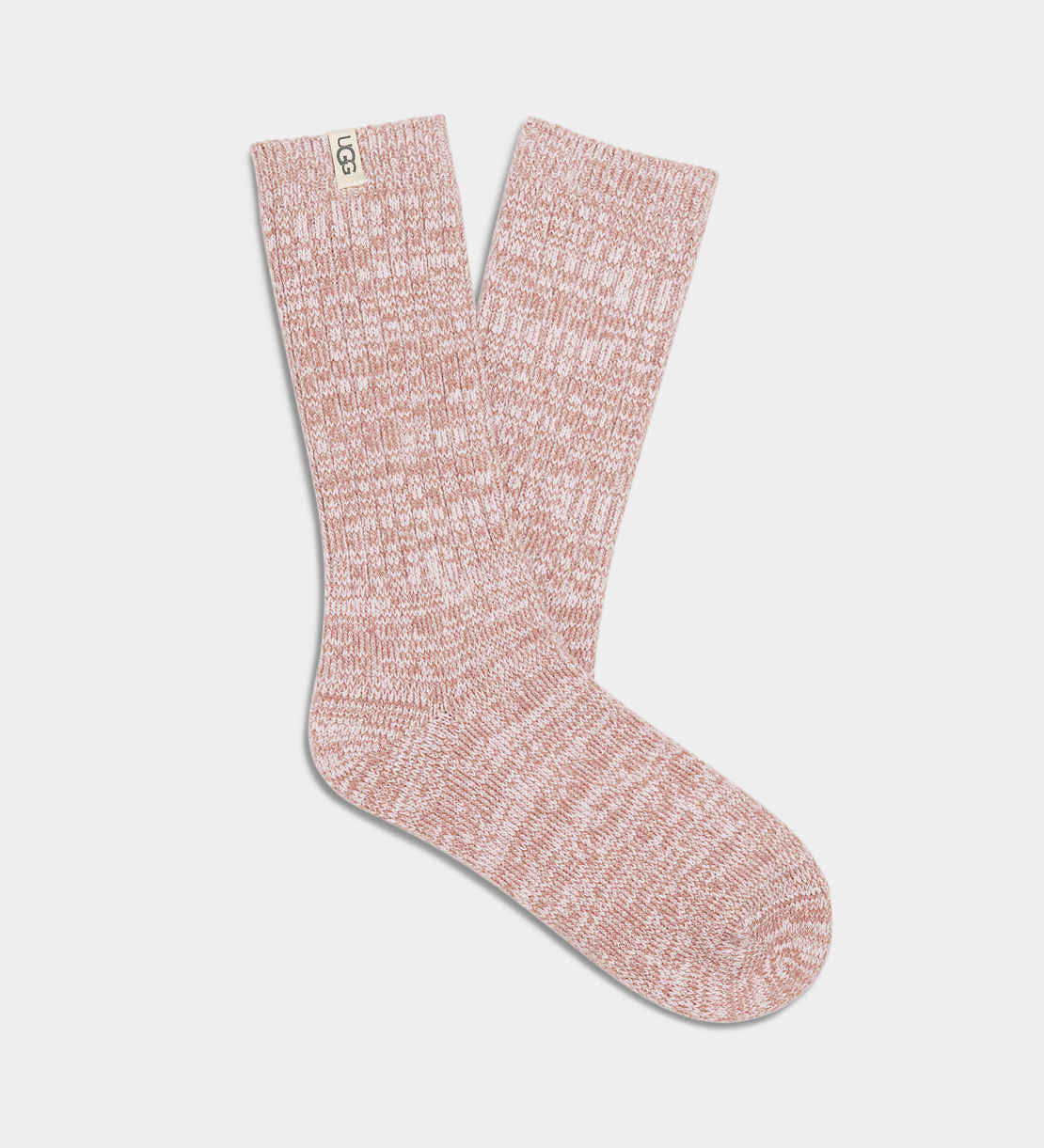 UGG Rib Knit Dusk Slouchy Crew Sock – soft rib-knit women’s crew sock with relaxed slouchy fit. Available at Be Charmed.