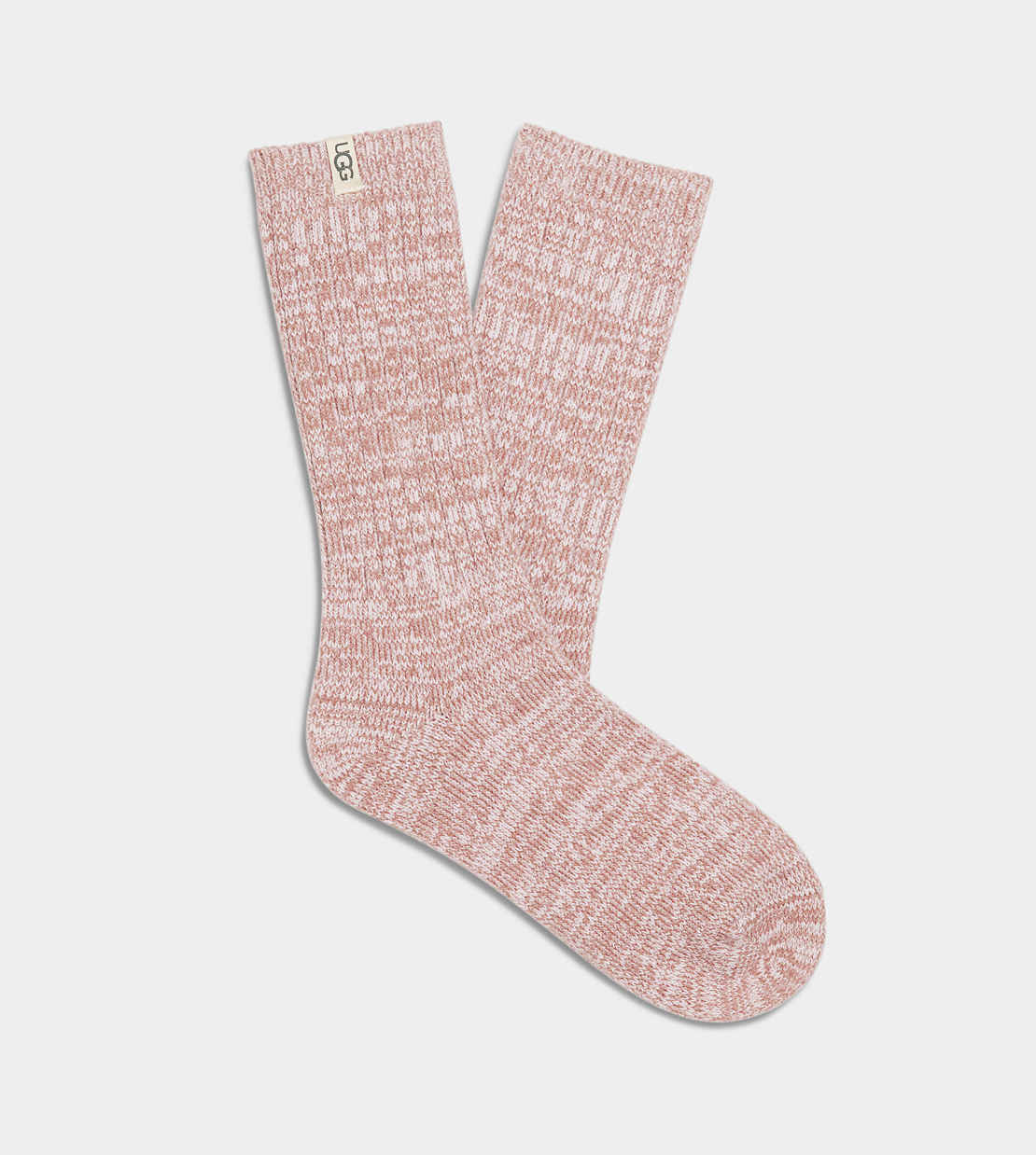 UGG Rib Knit Dusk Slouchy Crew Sock – soft rib-knit women’s crew sock with relaxed slouchy fit. Available at Be Charmed.