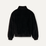 UGG Tash Faux Fur Jacket back in Black – chic and cozy women’s outerwear with a modern silhouette. Available at Be Charmed.