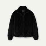 UGG Tash Faux Fur Jacket in Black – chic and cozy women’s outerwear with a modern silhouette. Available at Be Charmed.