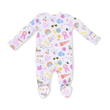 Angel Dear - 2 Way Zipper Footie - Girl Power