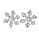 Wheeler Sterling Silver Crystal Star Earrings, sparkling star design, available at Be Charmed.
