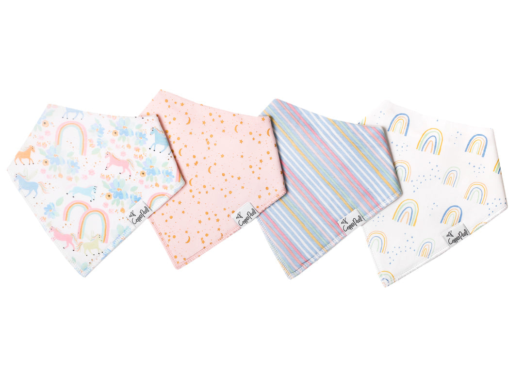 Copper Pearl Bandana Bib Set Whimsy