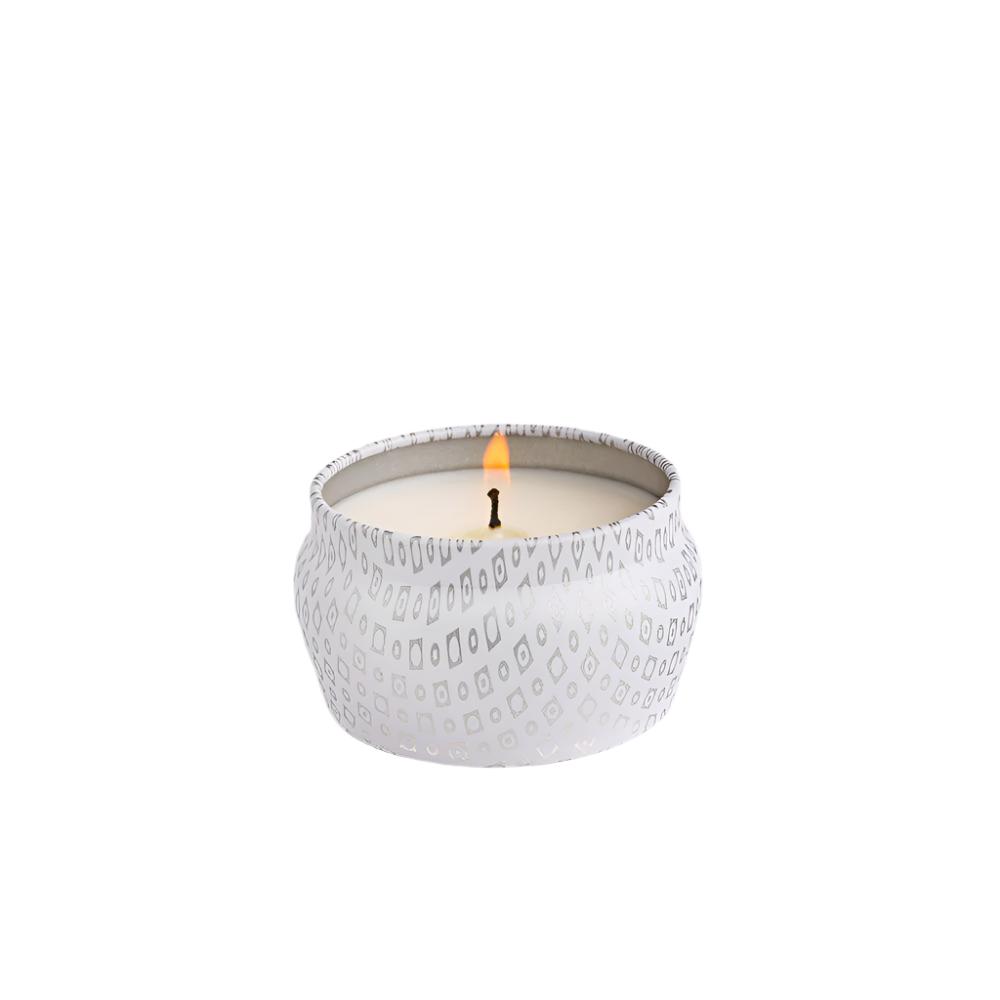Capri Blue - Volcano Signature White Mini Tin Candle