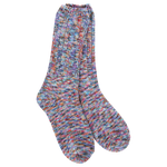 World’s Softest Socks Indigo Ragg Crew – soft knit crew socks for cozy everyday comfort. Available at Be Charmed.