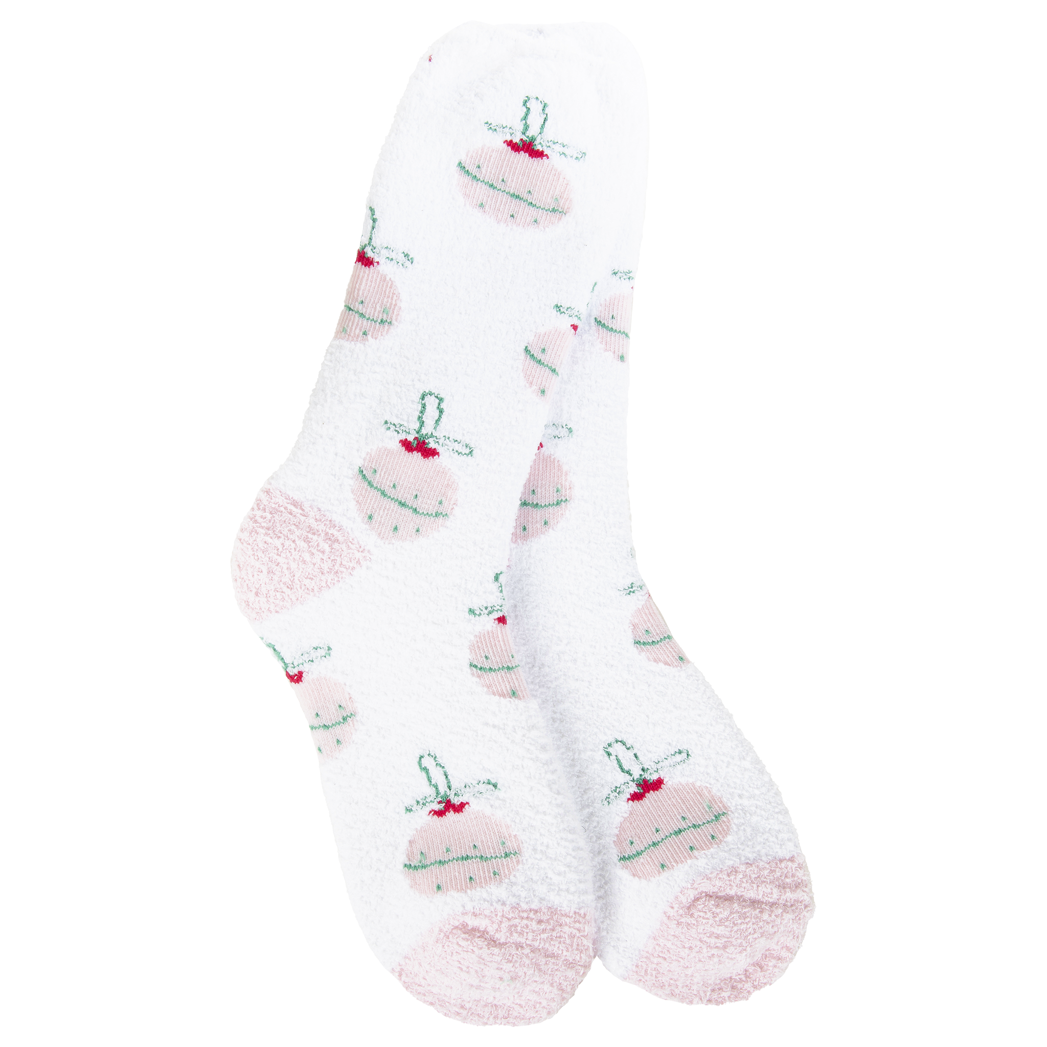 World’s Softest Socks Ornament Ball Cozy Crew – plush and ultra-soft everyday socks for lounging or gifting. Available at Be Charmed.