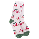 World’s Softest Socks Holiday Bug Cozy Crew – plush and ultra-soft everyday socks for lounging or gifting. Available at Be Charmed.