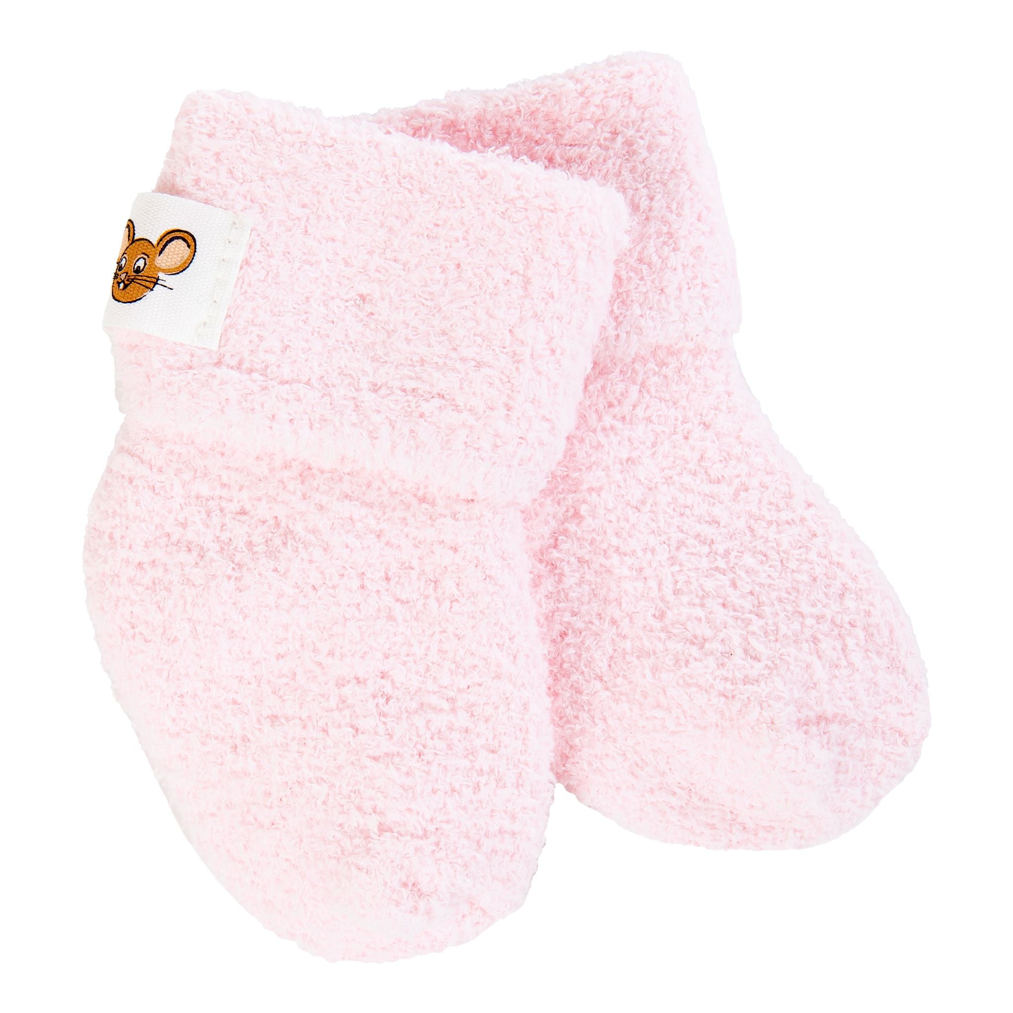 World’s Softest Socks Mouse Creek Pink Candy Infant Cozy Cuff Crew – ultra-soft baby socks for warmth and comfort. Available at Be Charmed.