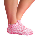 World’s Softest Socks Ragg Low – ultra-soft low-cut ragg knit socks for everyday comfort. Available at Be Charmed.
