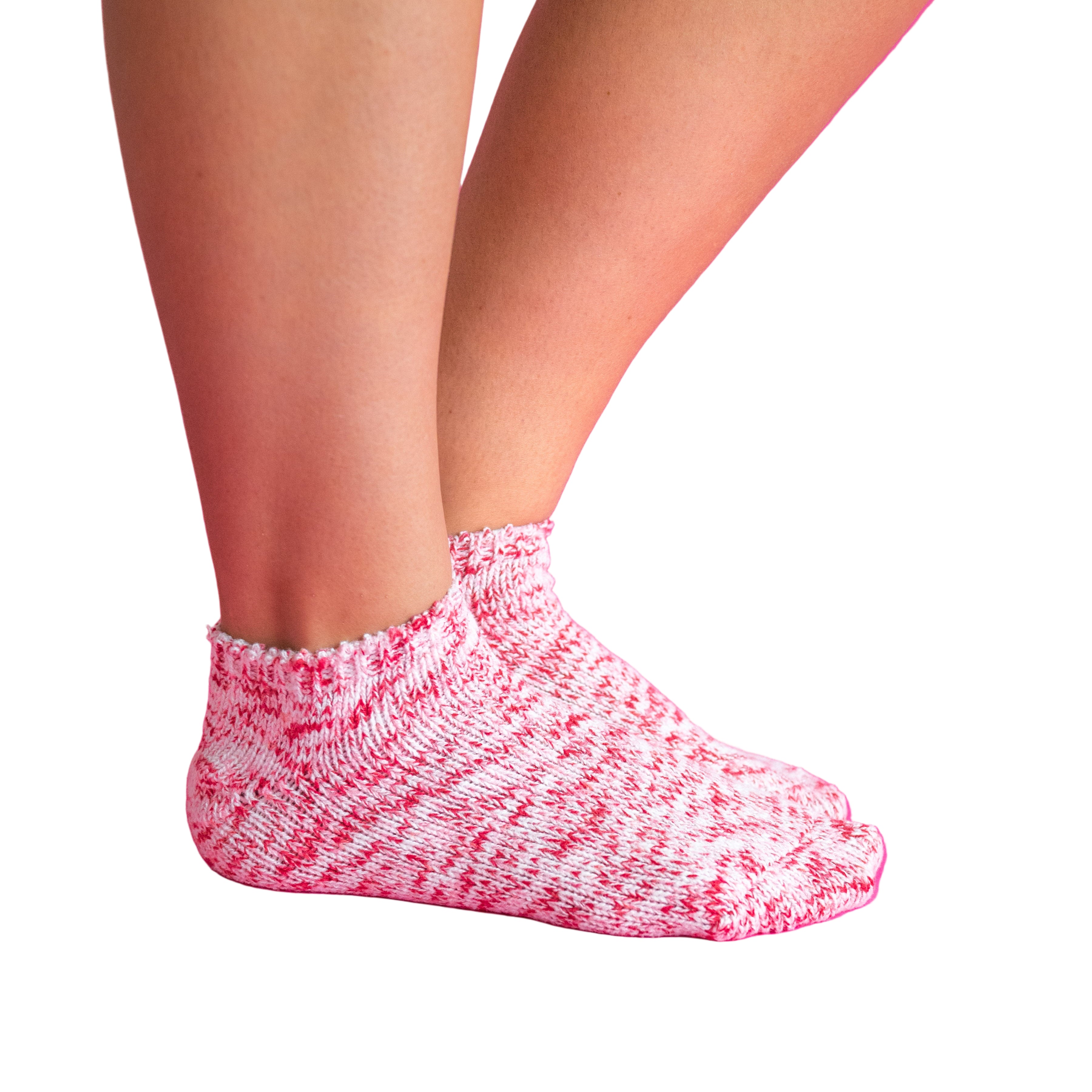 World’s Softest Socks Ragg Low – ultra-soft low-cut ragg knit socks for everyday comfort. Available at Be Charmed.
