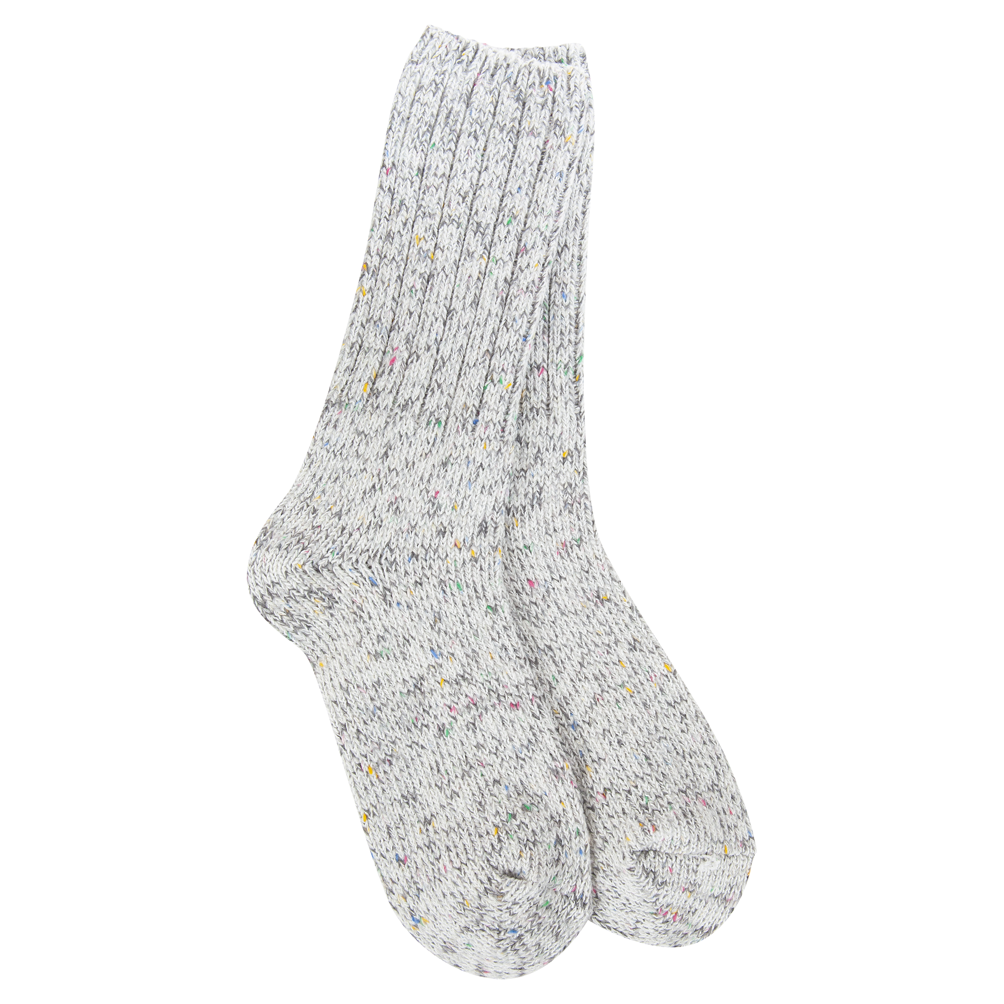 World’s Softest Socks Rocky Confetti Ragg Crew – soft knit crew socks for cozy everyday comfort. Available at Be Charmed.